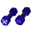 CanDo vinyl coated dumbbell - pair