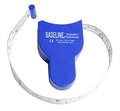Baseline woven measurement tape with push-button retractor, 72, 25 each 