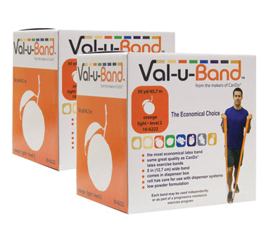 Val-u-Band Low Powder Exercise Band Rolls