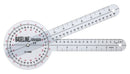 Baseline Plastic Goniometer - 360 Degree Head - 12 inch Arms