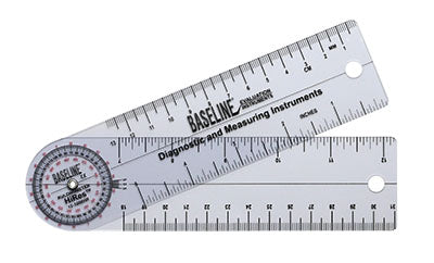 Baseline Plastic Goniometer - Rulongmeter Style
