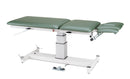 treatment table - electric pedestal hi-low, 76" L x 27" W x 24" - 36" H, 5-section