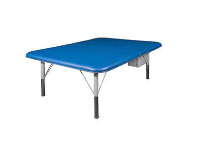 Tri W-G Mat Table, Motorized Hi-Lo (18.5"-29.5"H), 4'W x 7'L, 600 lb capacity