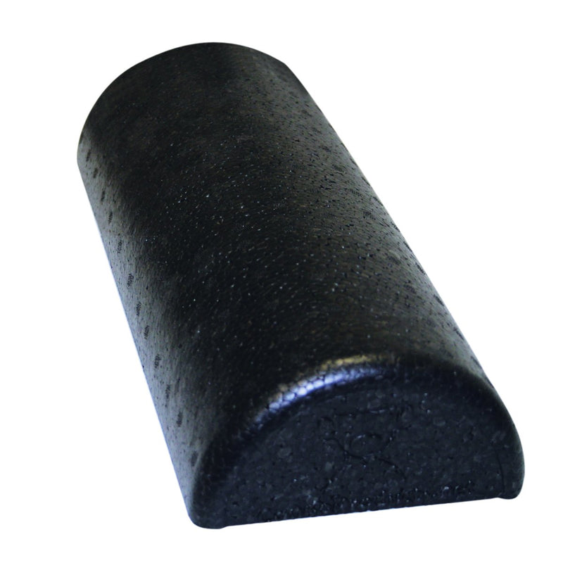 CanDo Foam Roller - Black Composite - Extra Firm